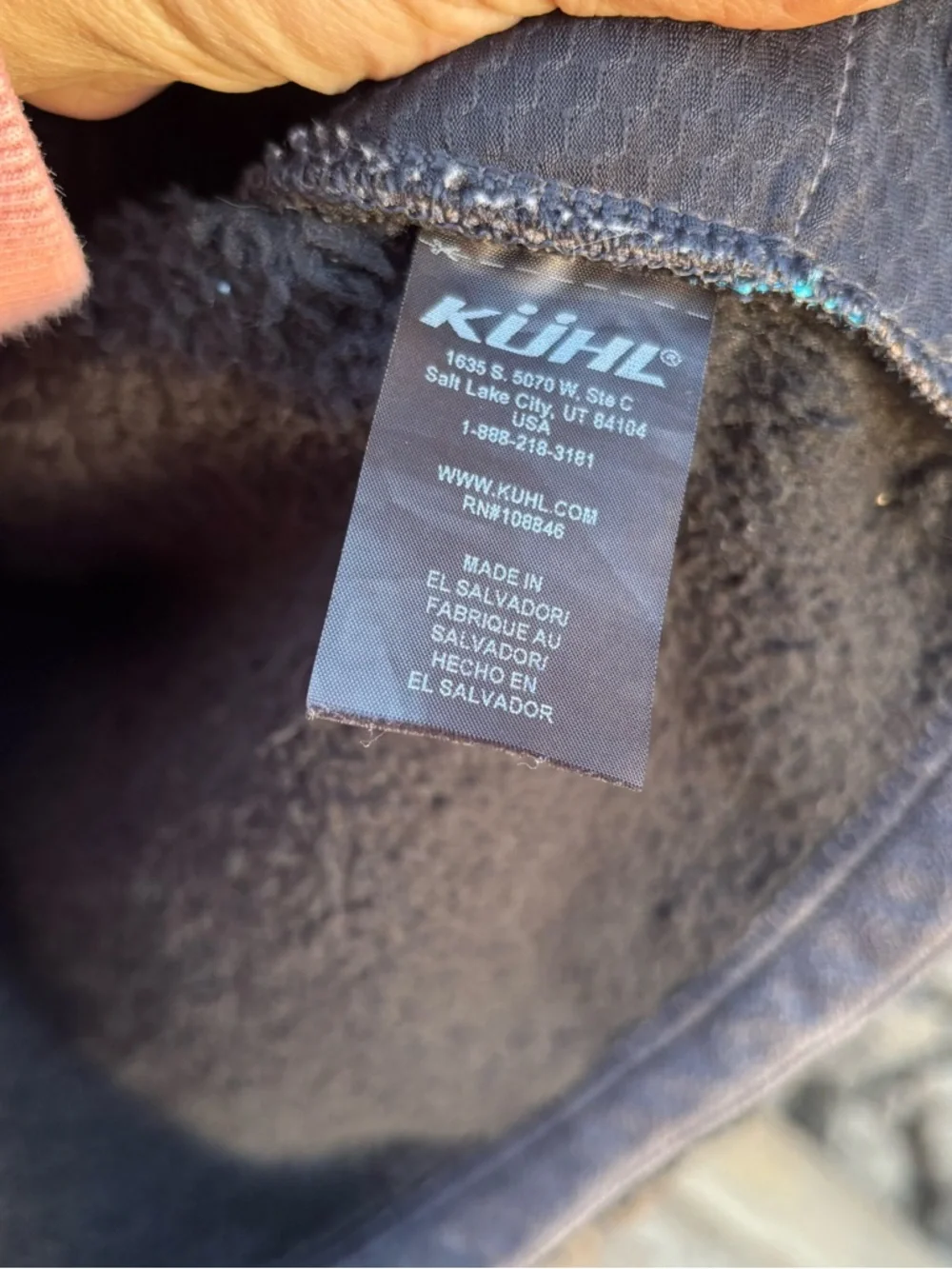 Kuhl Flight Fleece Jacket Women's XS Black Thumb Loops Full Zip Deep Pile - Picture 3 of 10